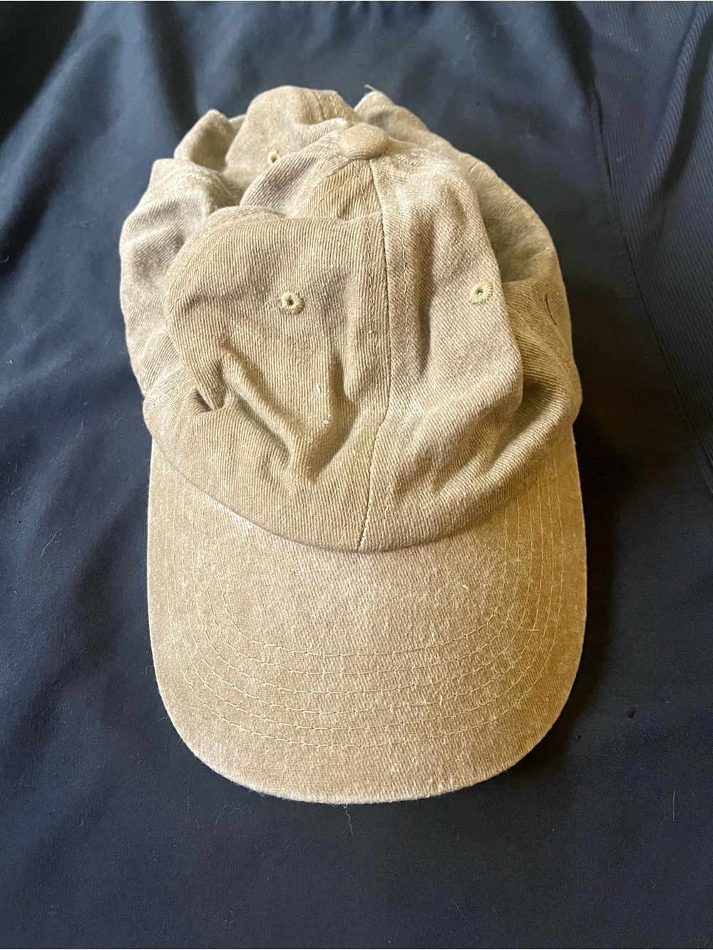 Zenana Outfitters Tan Cotton Baseball Cap